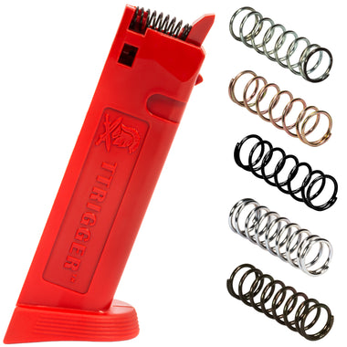 Dry Fire Training Mag for 9mm, 40, 357, 22, 45 Compatible for Dry Shooting Practice at Home with Audible & Tactile Simulation 